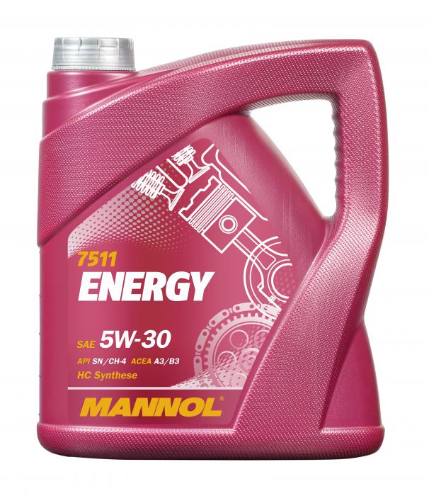 MANNOL Energy 5W-30 API SN/CH-4 FULLY SYNTHETIC HC SYNTHESE [4L]